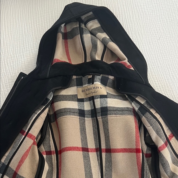 Burberry Black Wool Coat - Picture 5 of 8